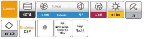 berwachungskamera hts-453